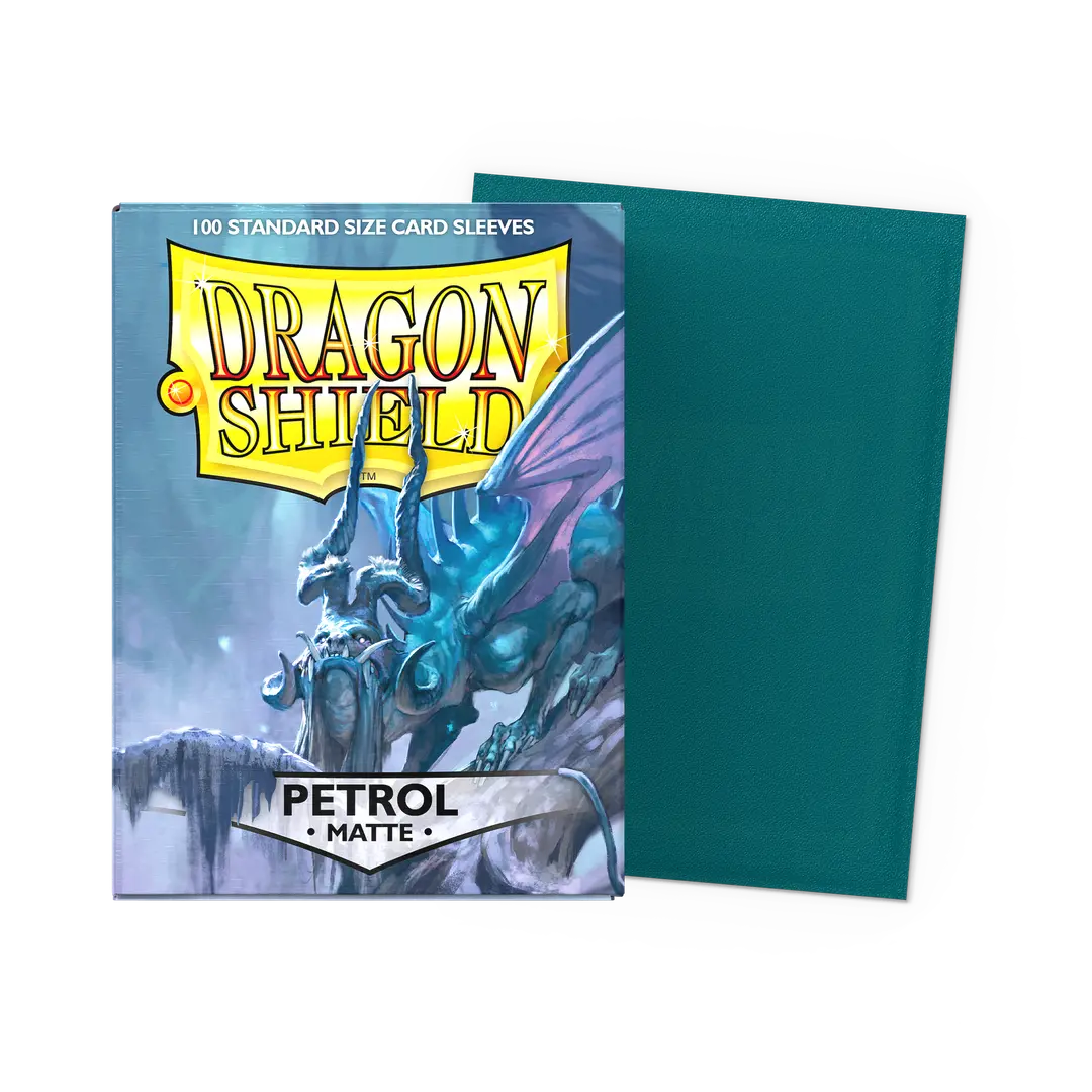 Dragon Shield : Petrol Japanese Size Matte