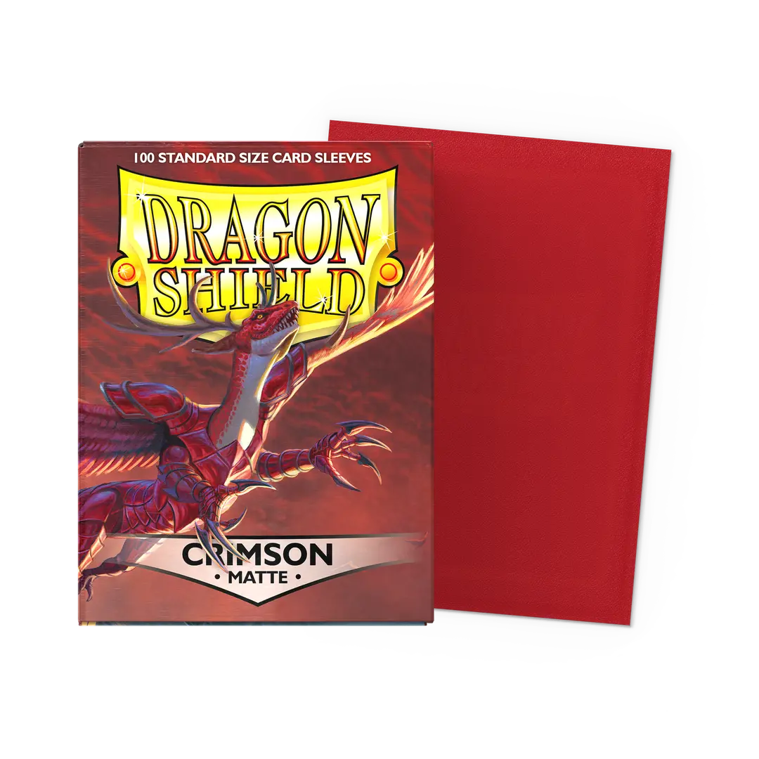 Dragon Shield : Crimson Standard Matte Sleeves