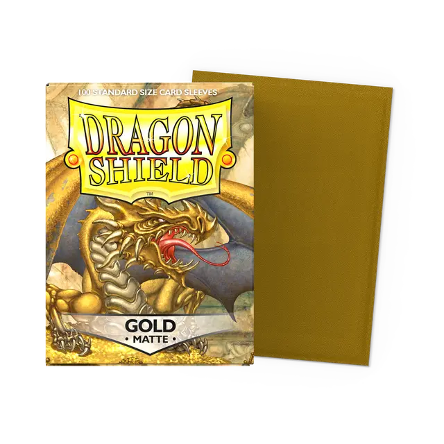 Dragon Shield : Gold Standard Matte Sleeves