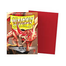 Dragon Shield : Ruby Standard Matte Sleeves