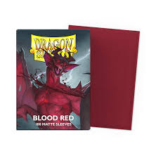 Dragon Shield : Blood Red Standard Matte Sleeves