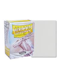 Dragon Shield : White Standard Matte Sleeves