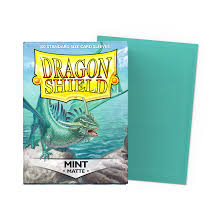Dragon Shield : Mint Standard Matte Sleeves