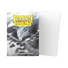 Dragon Shield : Snow Dual Standard Matte Sleeves
