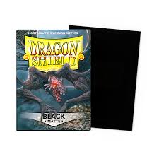 Dragon Shield : Black Standard Matte Sleeves